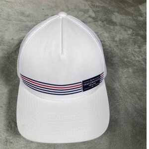 Travis Mathew Golf Hat Trucker Style Adjustable White‎